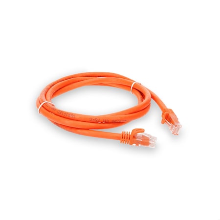 Add-On 5FT RJ-45 MALE TO RJ-45 MALE STRAIGHT ORANGE CAT6A UTP PVC COPPER PATC ADD-5FCAT6A-OE